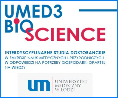 UMED3-Bioscience- Interdyscyplinarne studia doktoranckie w zakresie nauk medycznych i przyrodniczych