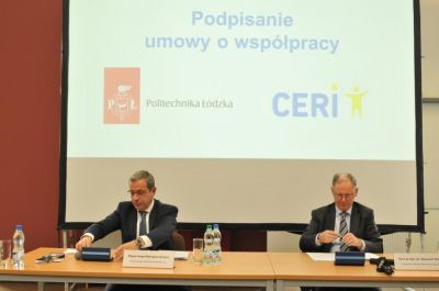 Politechnika Łódzka i firma CERI International zawarły umowę o współpracy