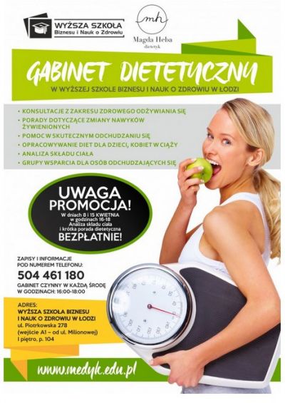 Gabinet dietetyczny w WSBiNZ