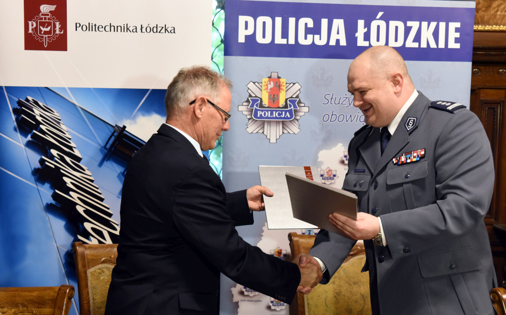 Politechnika Łódzka podpisała umowę o współpracy z Komendą Wojewódzką Policji w Łodzi - 3
