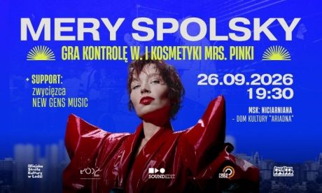 Mery Spolsky gra Kontrolę W. i Kosmetyki Mrs. Pinki - finał przeglądu New Gens Music