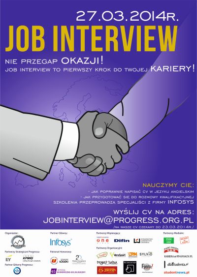 Job Interview PLAKAT 