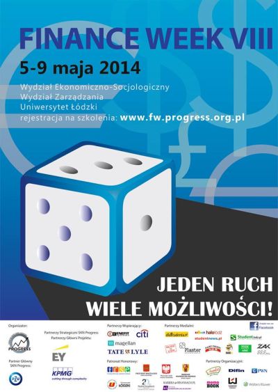 Projekt Finance Week plakat